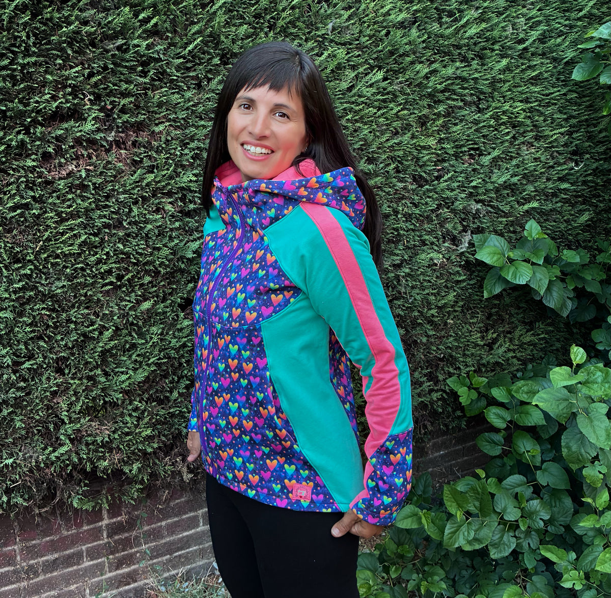 Isdropp - Raglanjacke Gr. 30 - 50