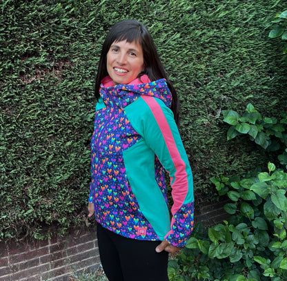 Isdropp - Raglanjacke Gr. 30 - 50