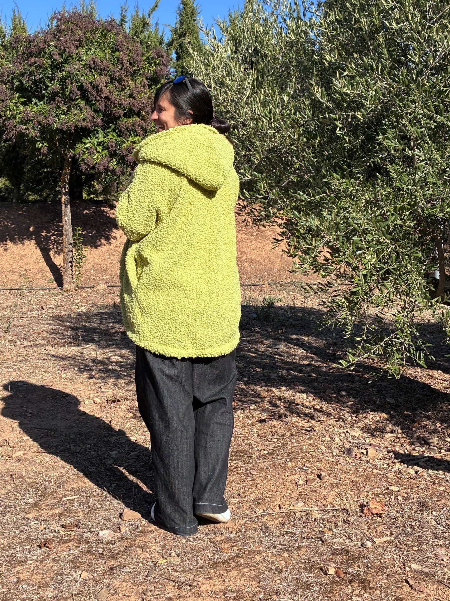 Tulpan - Oversized Cardigan & Kuscheldecke to go