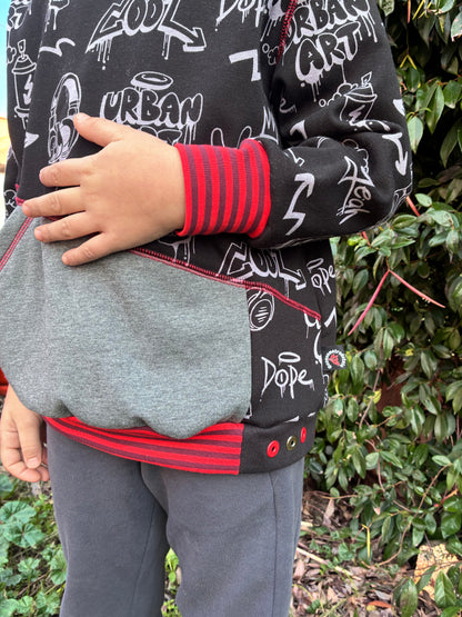 Lilla Lägereld - Oversized Pulli für Kinder