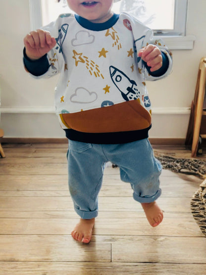 Lilla Lägereld - Oversized Pulli für Kinder