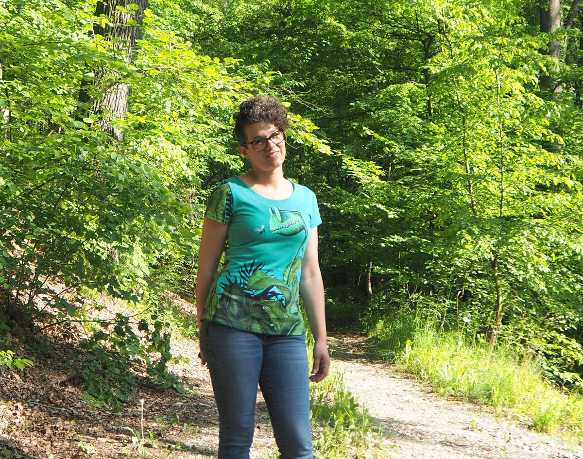 Kullerbytta - Basic Shirt mit besonderer Ärmellösung Gr. 30-50