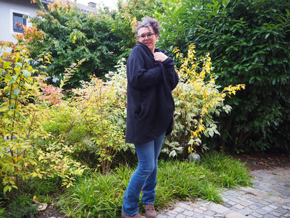 Tulpan - Oversized Cardigan & Kuscheldecke to go