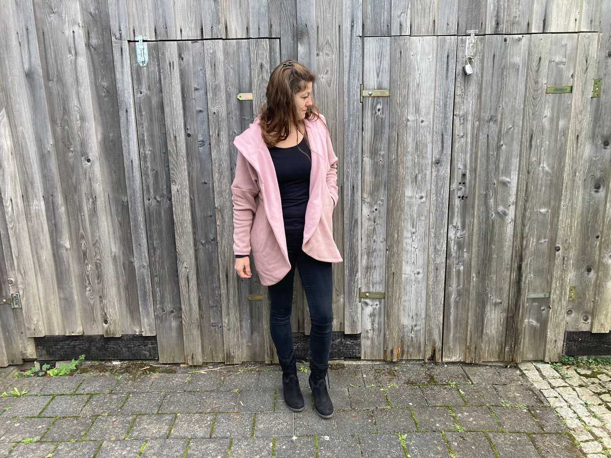 Tulpan - Oversized Cardigan &amp; Kuscheldecke to go
