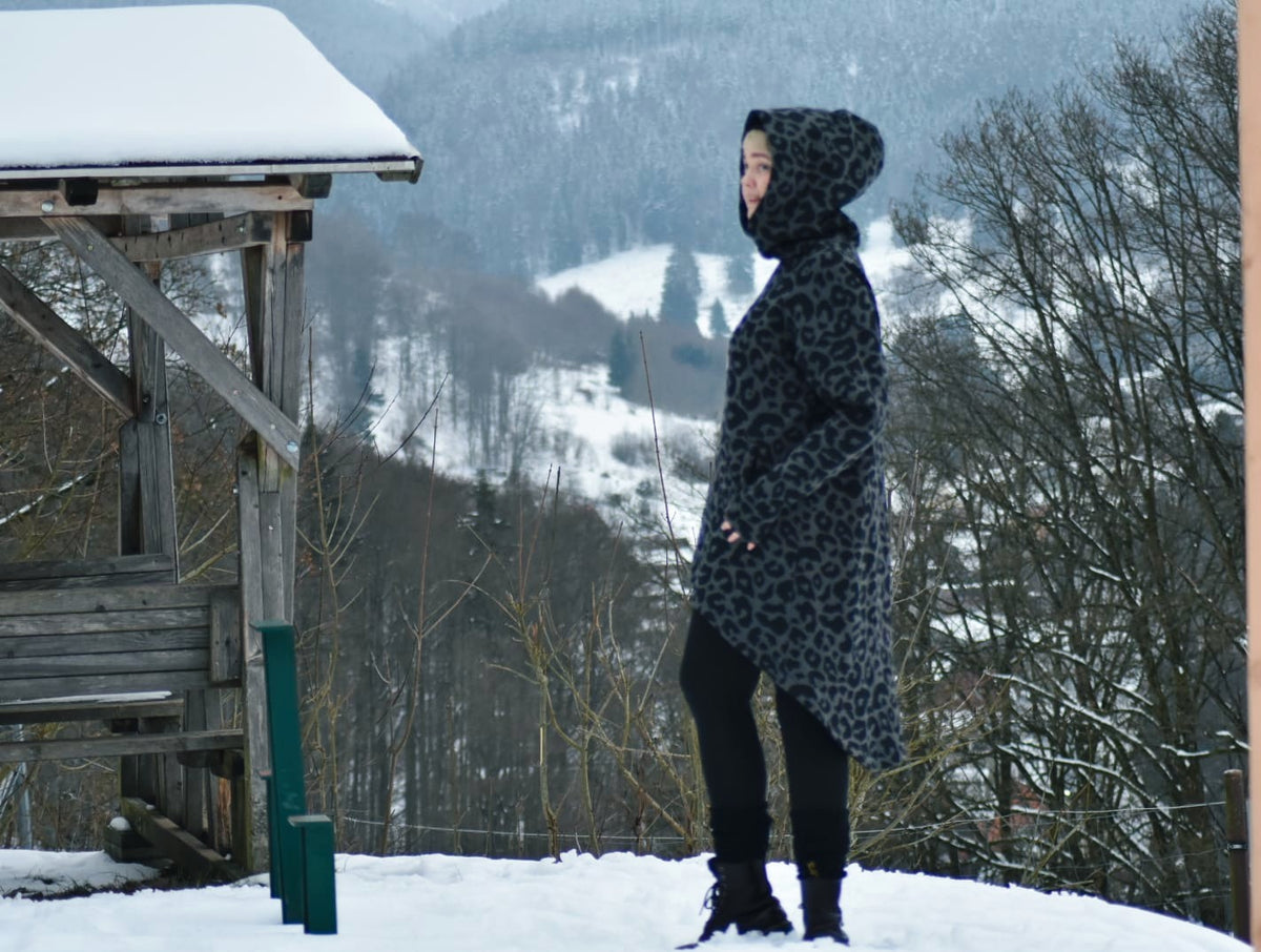 Skymning - Oversized Hoodiekleid &amp; Longpulli
