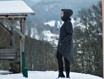 Skymning - Oversized Hoodiekleid & Longpulli