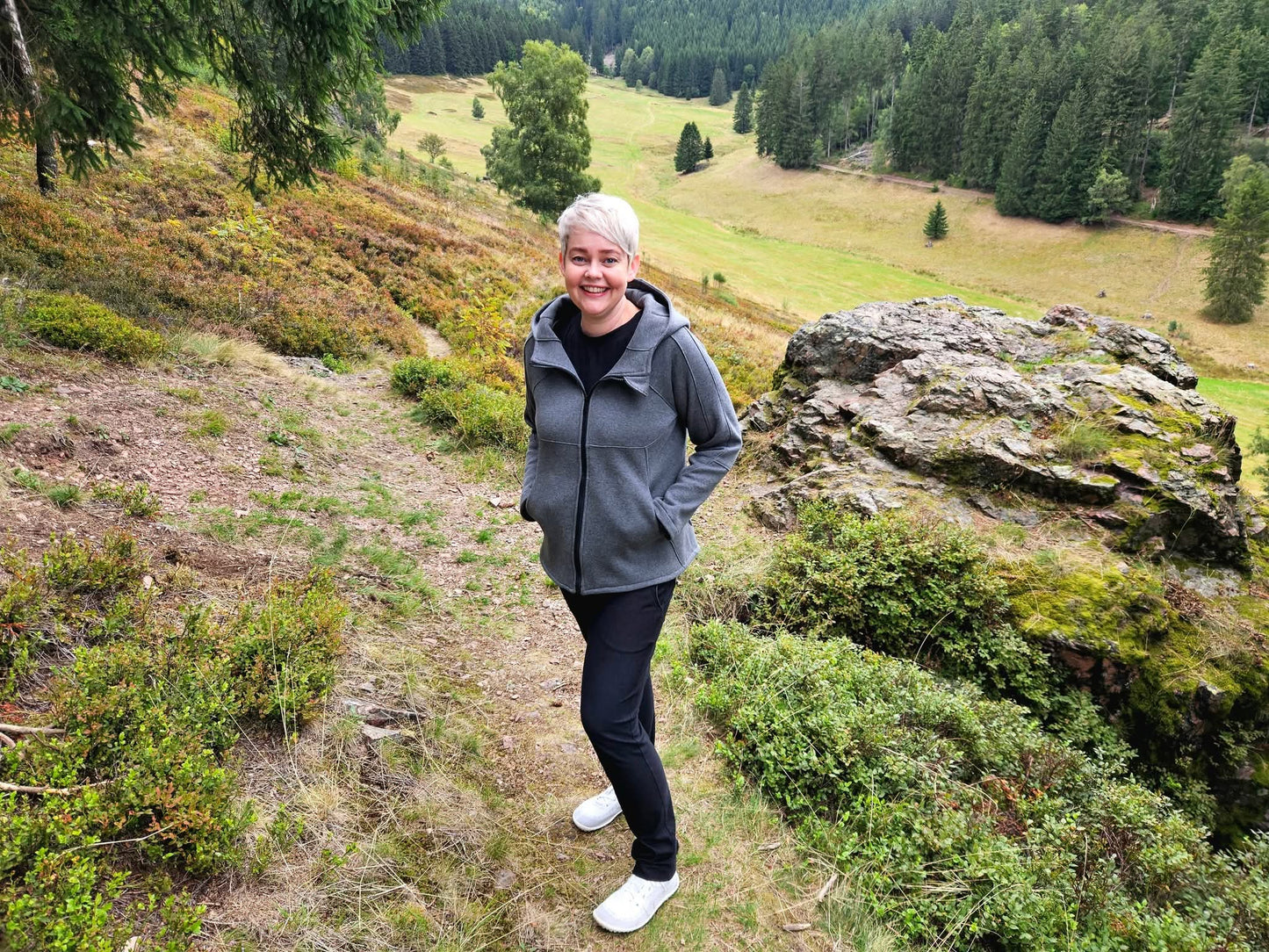 Isdropp - Raglanjacke Gr. 30 - 50