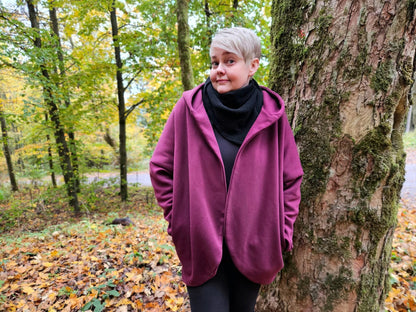 Tulpan - Oversized Cardigan & Kuscheldecke to go