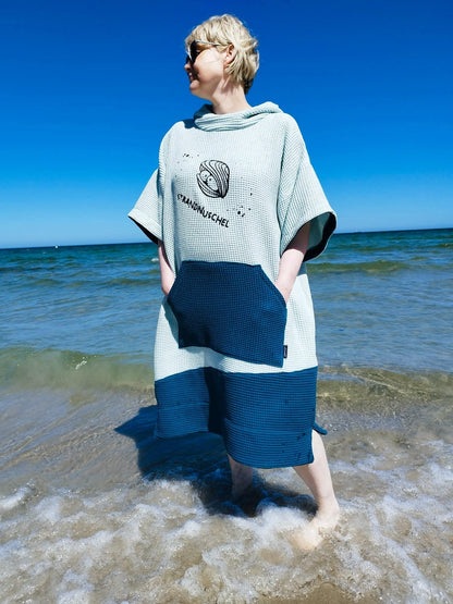 Knubbsäl - Strandponcho für die ganze Familie