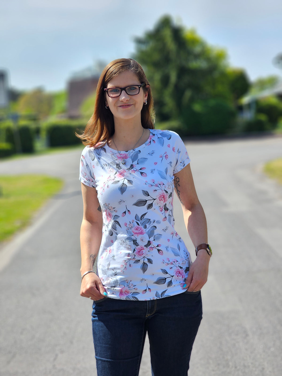 Kullerbytta - Basic Shirt mit besonderer Ärmellösung Gr. 30-50