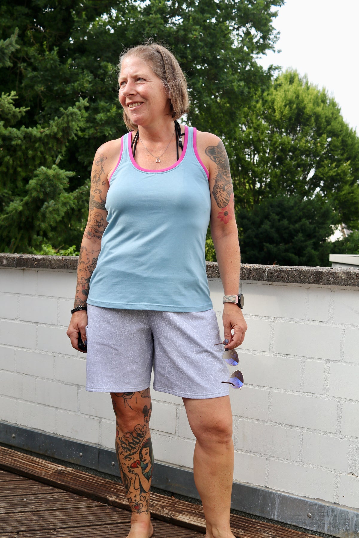 Sommarvind - legeres Top mit Racerback
