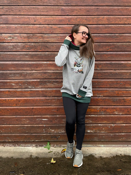 Flyga - Oversized Longhoodie