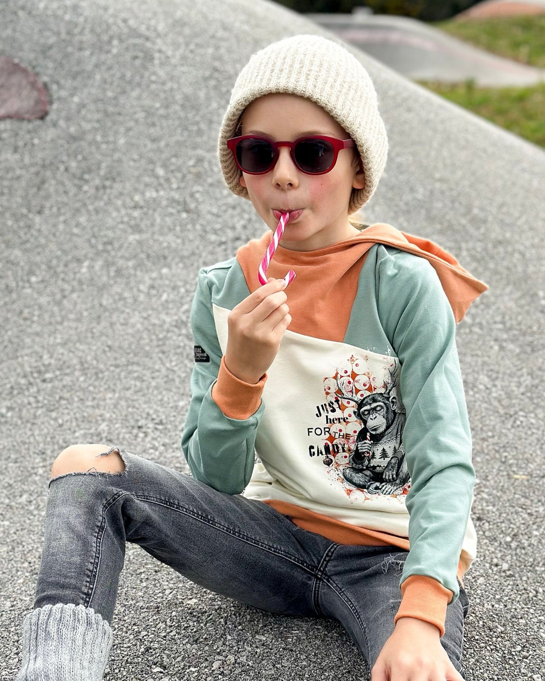 Hejsan - Hoodie für Kinder Gr. 86-164