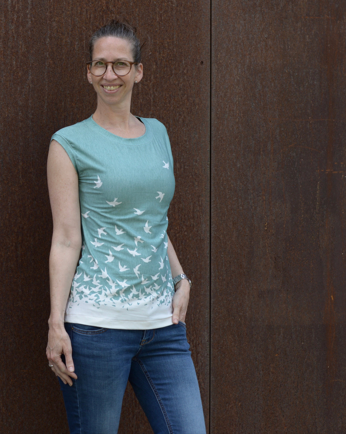 Namnlös - lässiges T-Shirt Größen 30-50