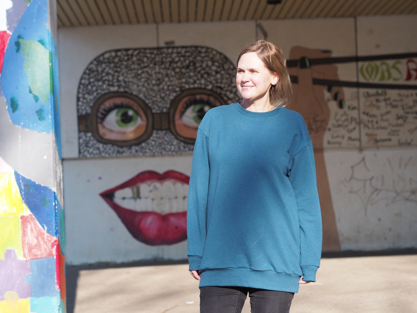 Flyga - Oversized Longhoodie