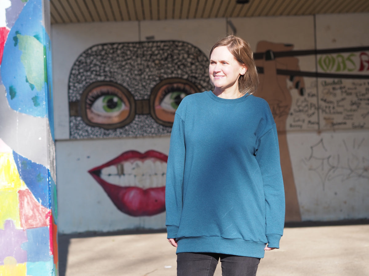 Flyga - Oversized Longhoodie