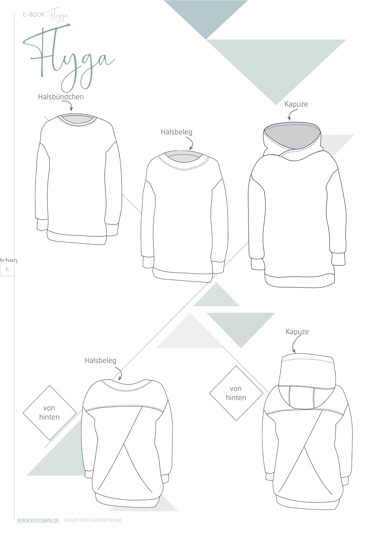 Flyga - Oversized Longhoodie