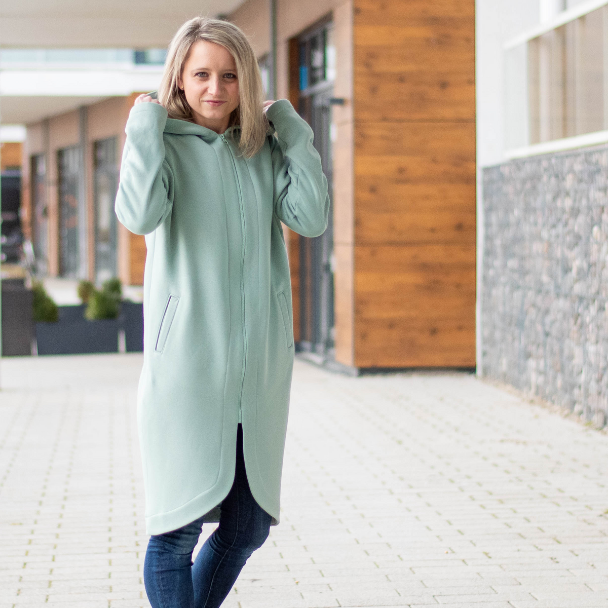 Schnittmuster für Damen - Sweatjacke Harpljud