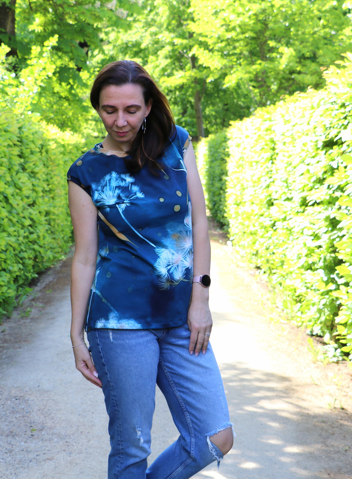 Namnlös - lässiges T-Shirt Größen 30-50