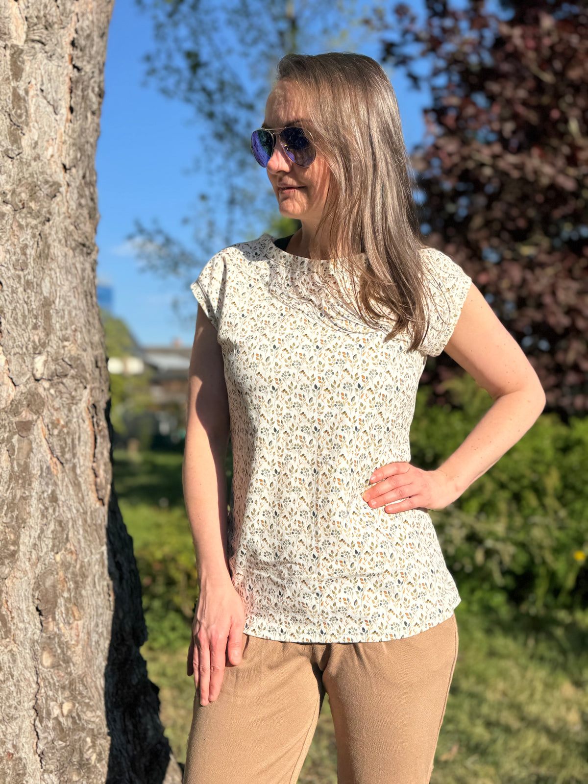 Namnlös - lässiges T-Shirt Größen 30-50