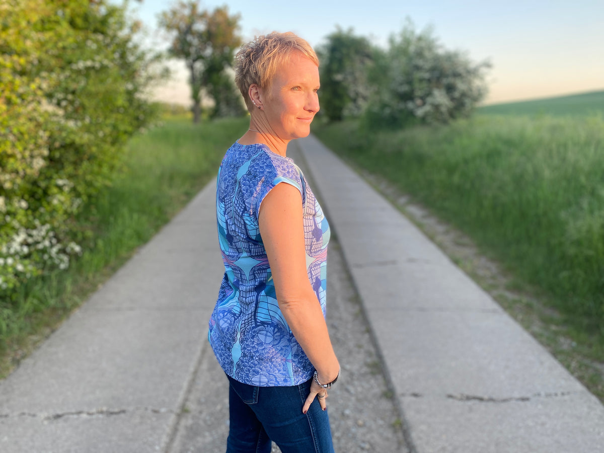Namnlös - lässiges T-Shirt Größen 30-50