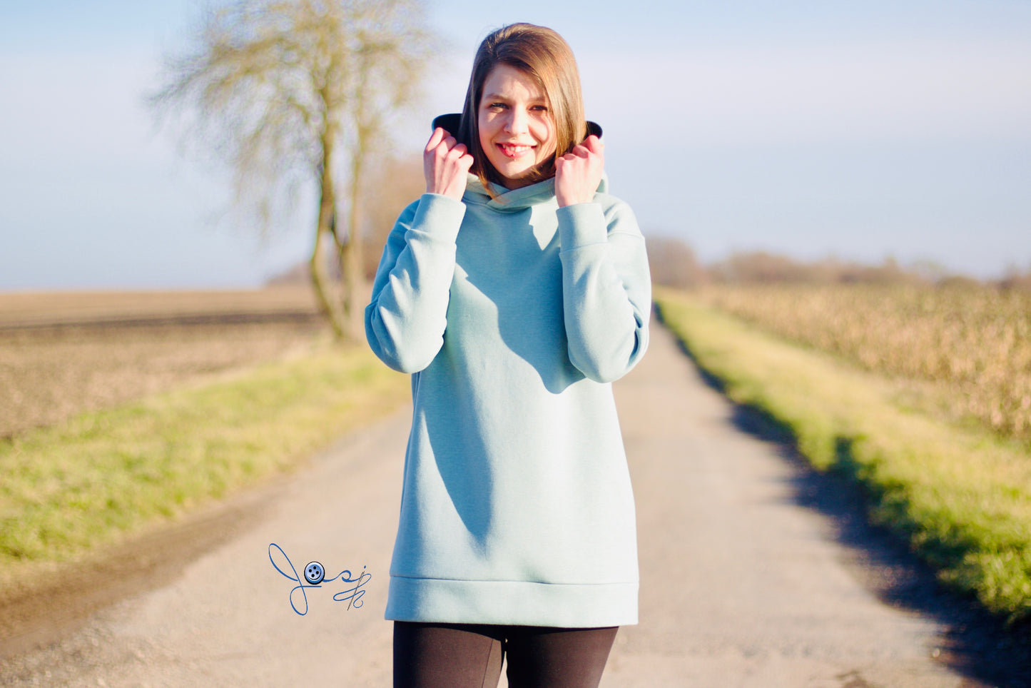Flyga - Oversized Longhoodie