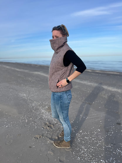 Vindskydd  Oversized Weste in drei Längen