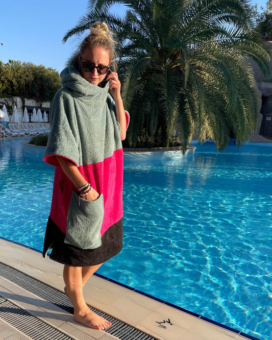 Knubbsäl - Strandponcho für die ganze Familie