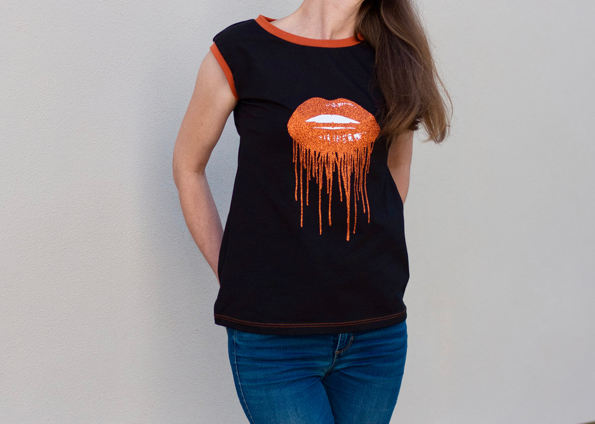 Namnlös - lässiges T-Shirt Größen 30-50