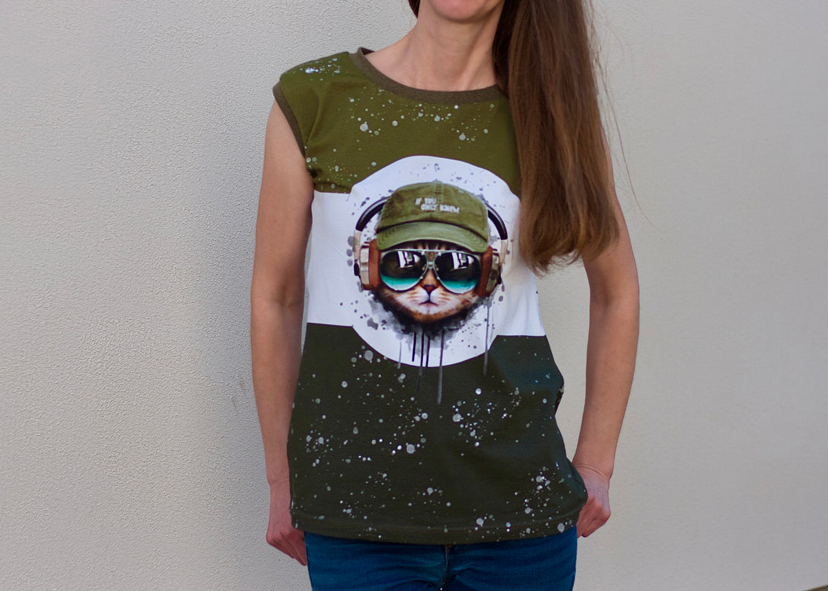 Namnlös - lässiges T-Shirt Größen 30-50