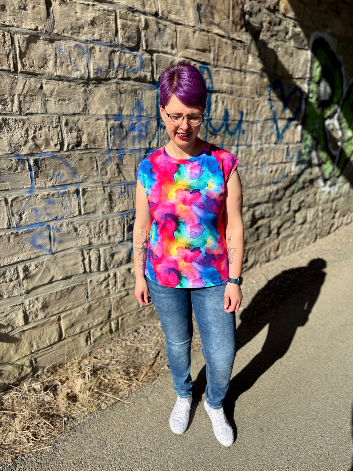 Namnlös - lässiges T-Shirt Größen 30-50