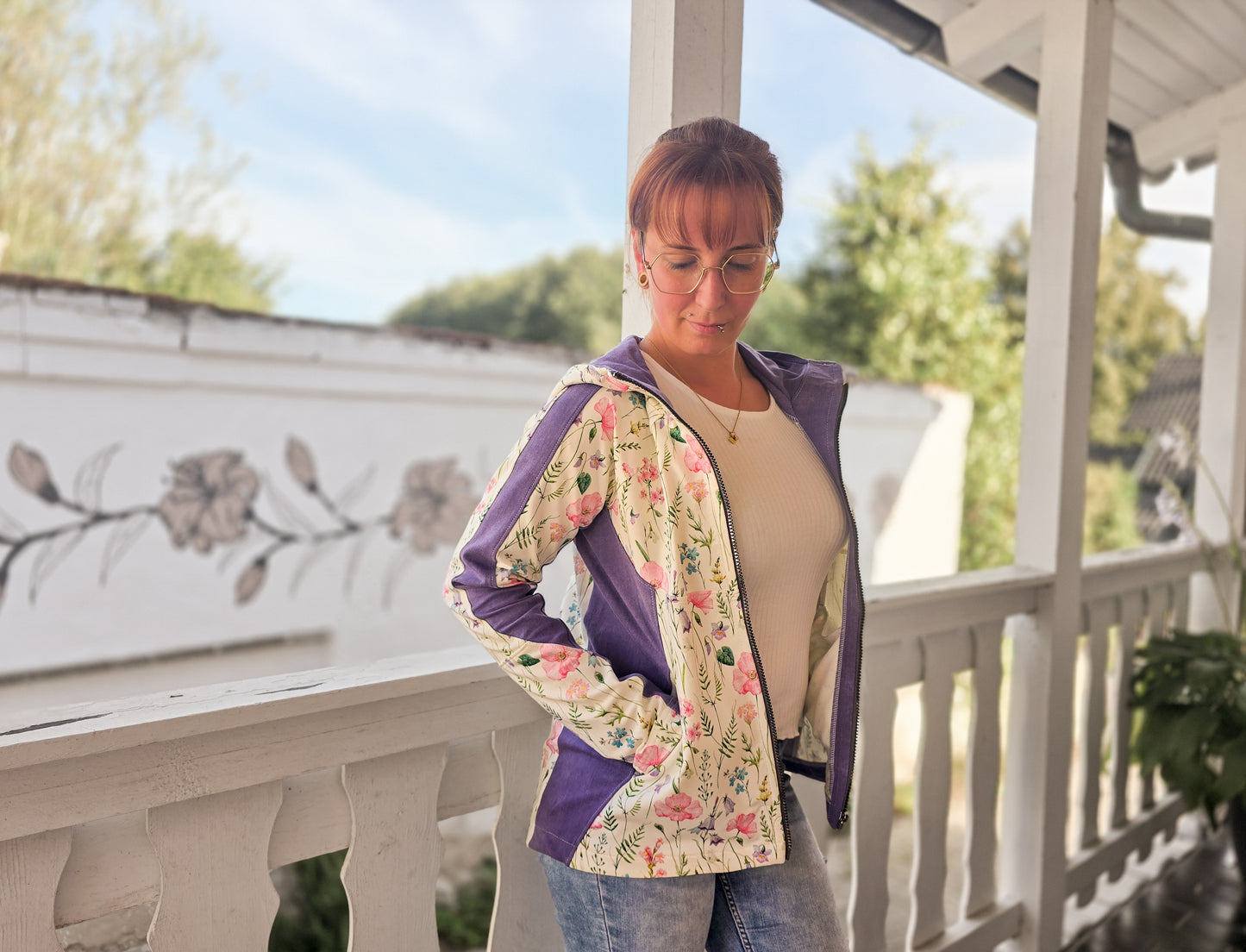 Isdropp - Raglanjacke Gr. 30 - 50