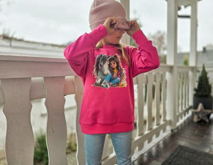 Lilla Lägereld - Oversized Pulli für Kinder