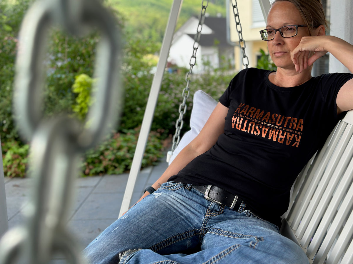 Kullerbytta - Basic Shirt mit besonderer Ärmellösung Gr. 30-50