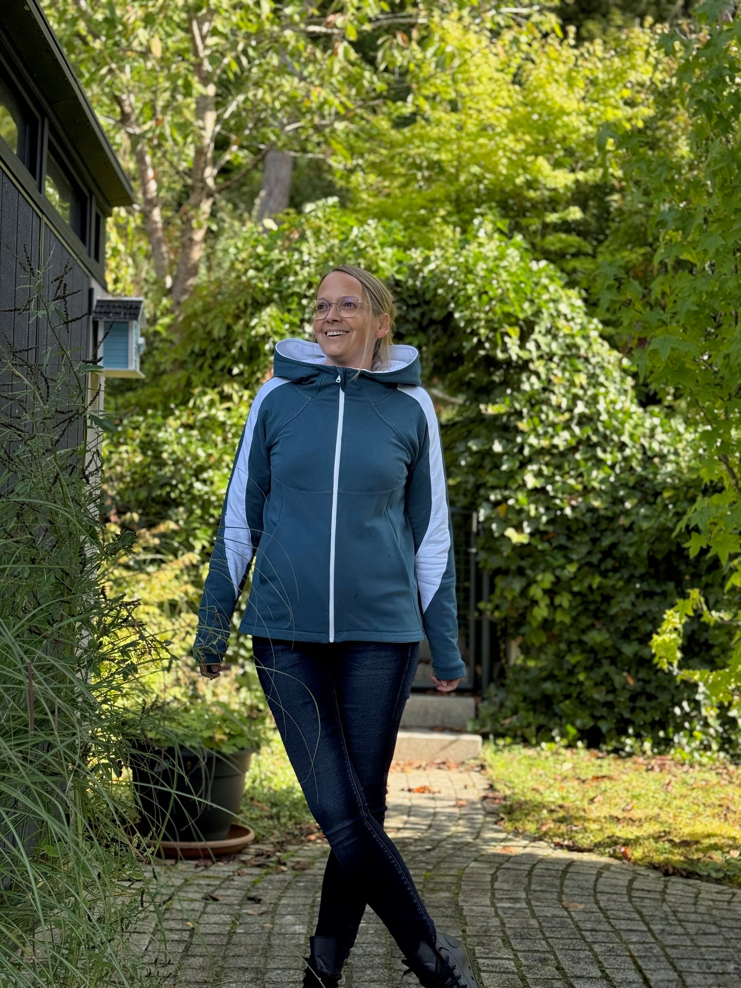 Isdropp - Raglanjacke Gr. 30 - 50