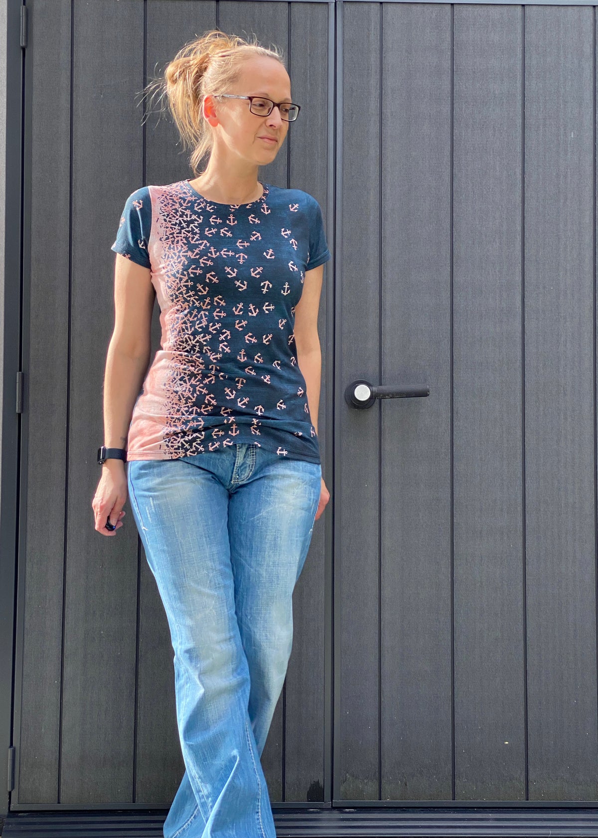 Kullerbytta - Basic Shirt mit besonderer Ärmellösung Gr. 30-50