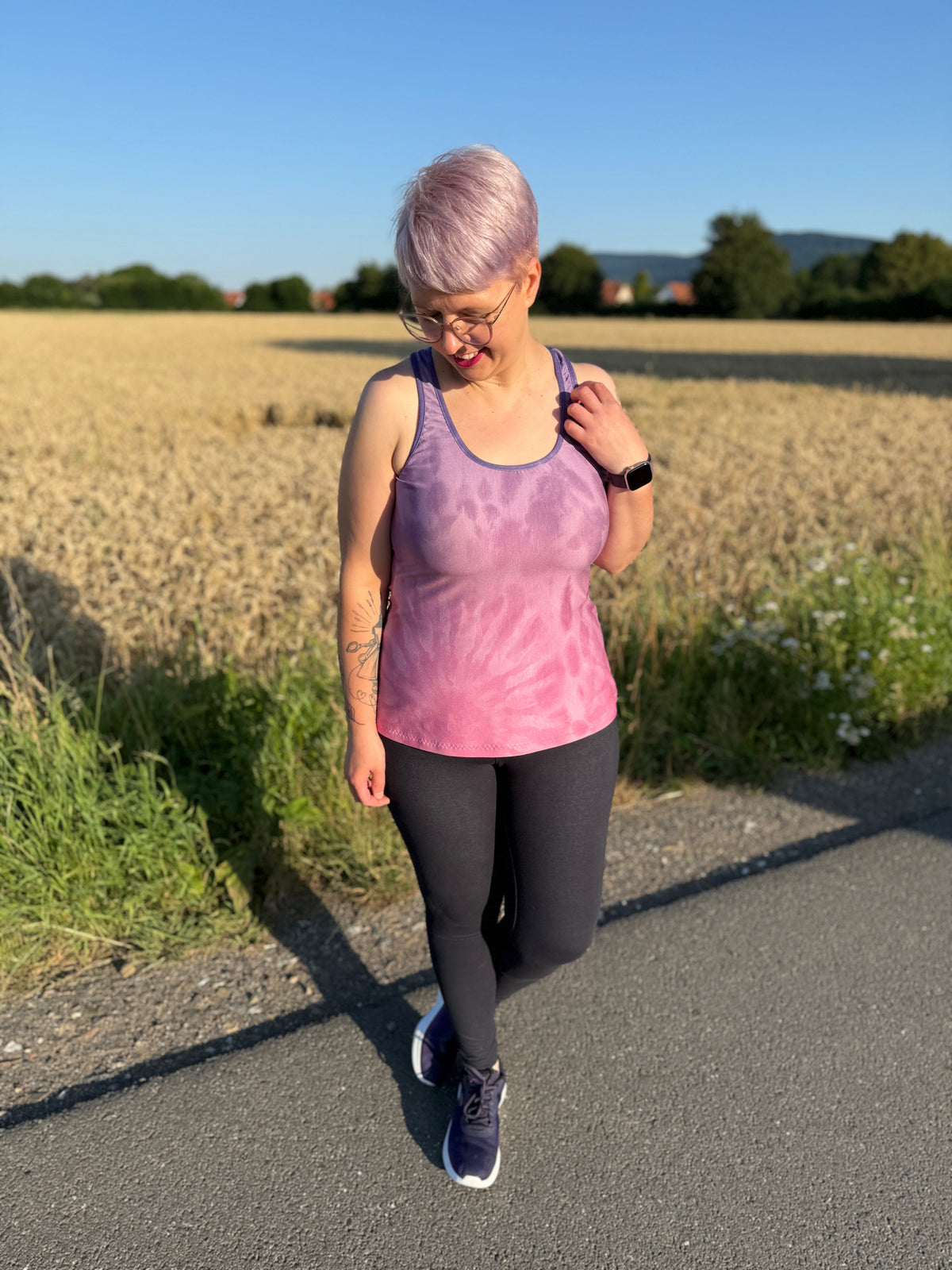 Sommarbris - körpernahes Top mit Racerback