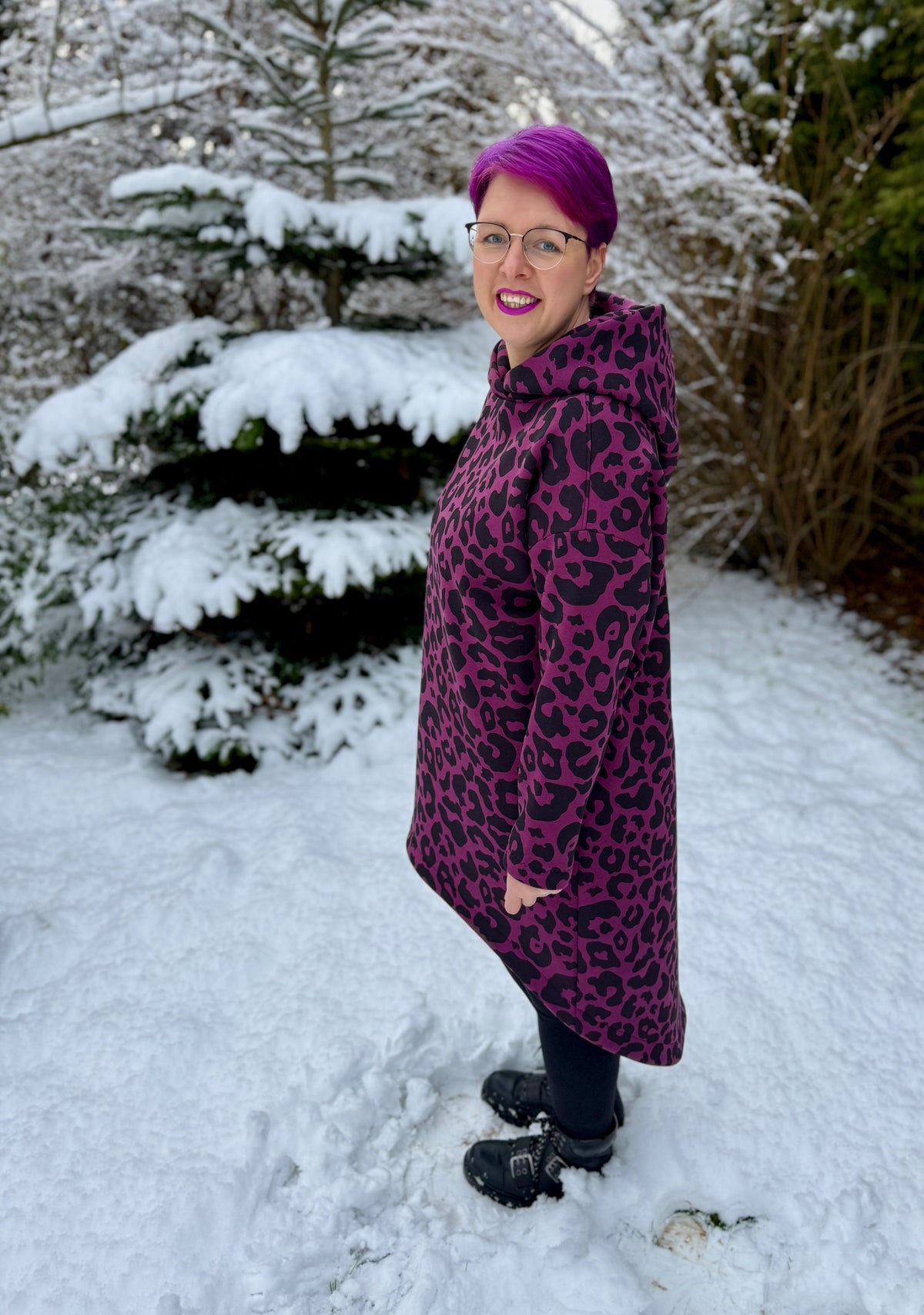 Skymning - Oversized Hoodiekleid &amp; Longpulli