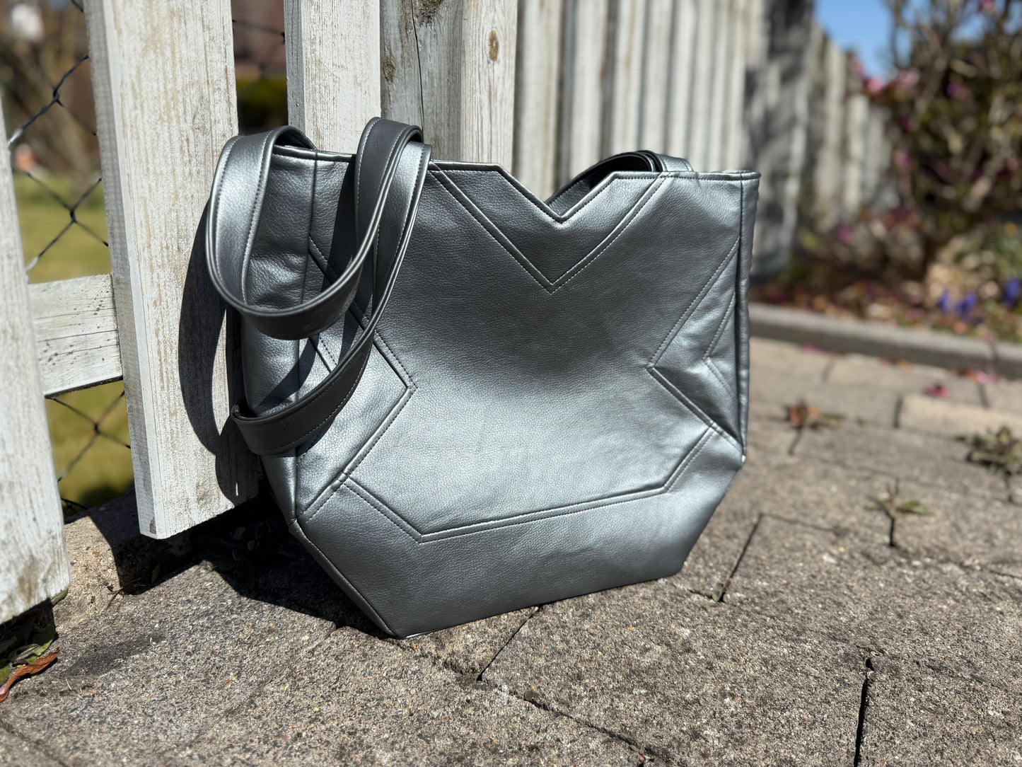 Popväska Shopper - Schnittmuster für einen Shopper