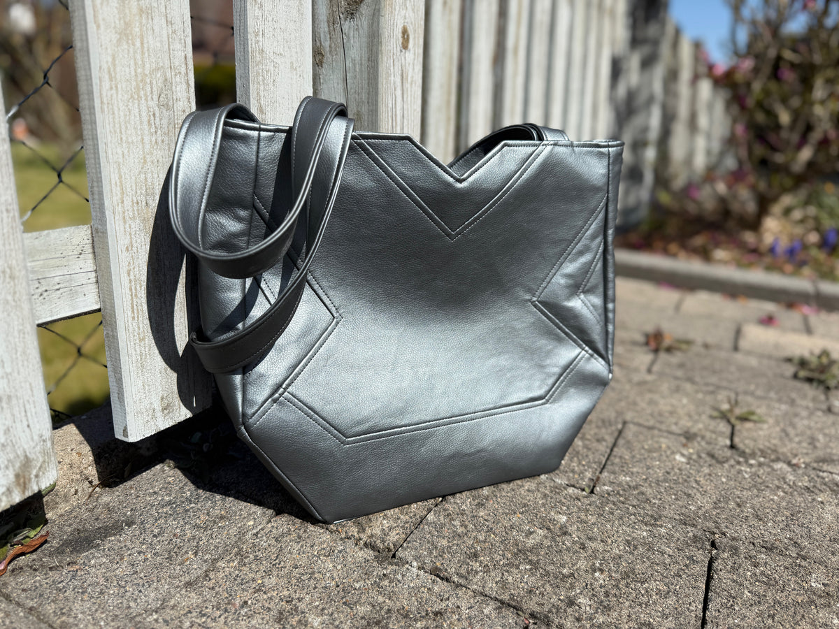 Popväska Shopper - Schnittmuster für einen Shopper