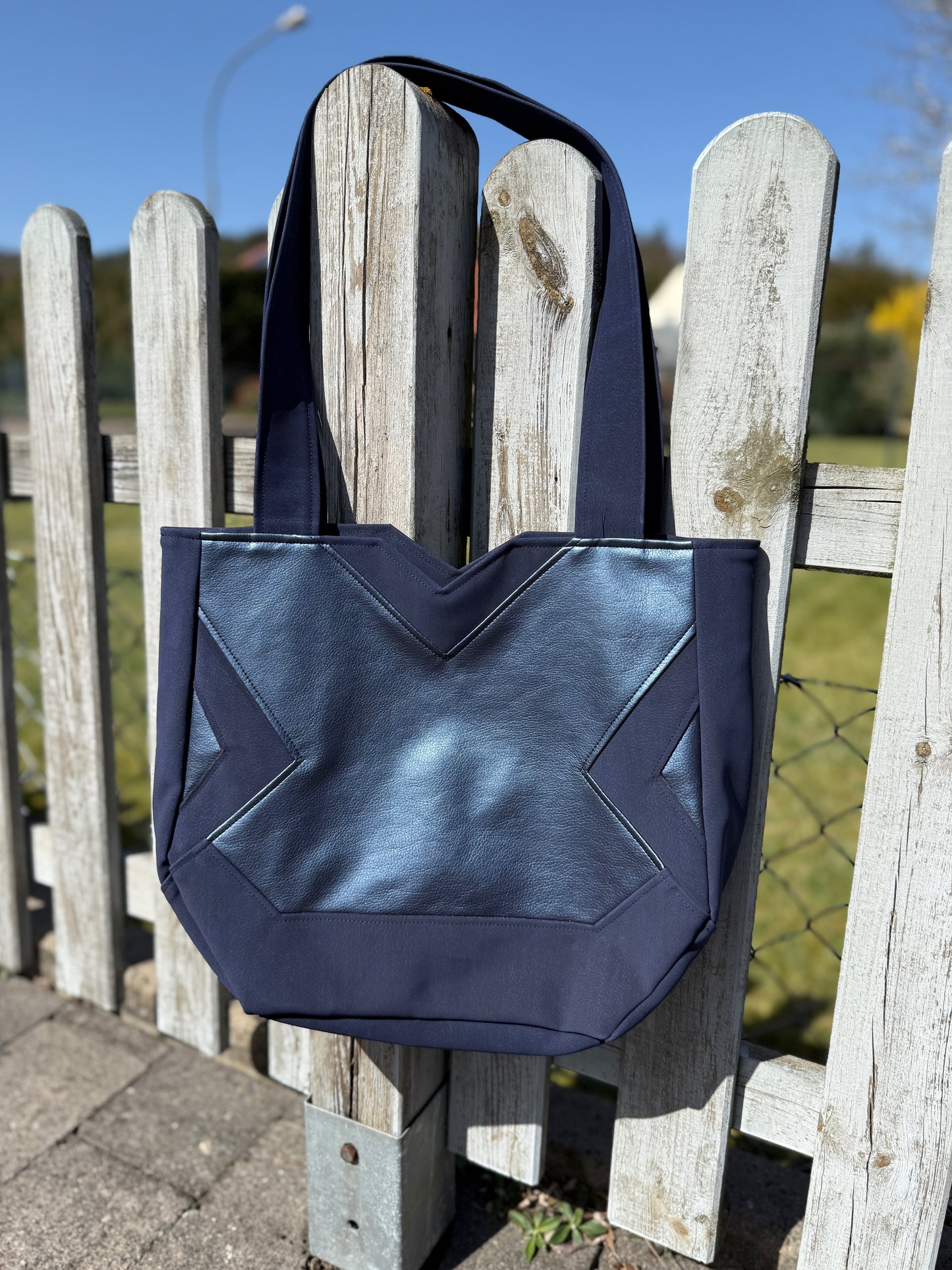 Popväska Shopper - Schnittmuster für einen Shopper