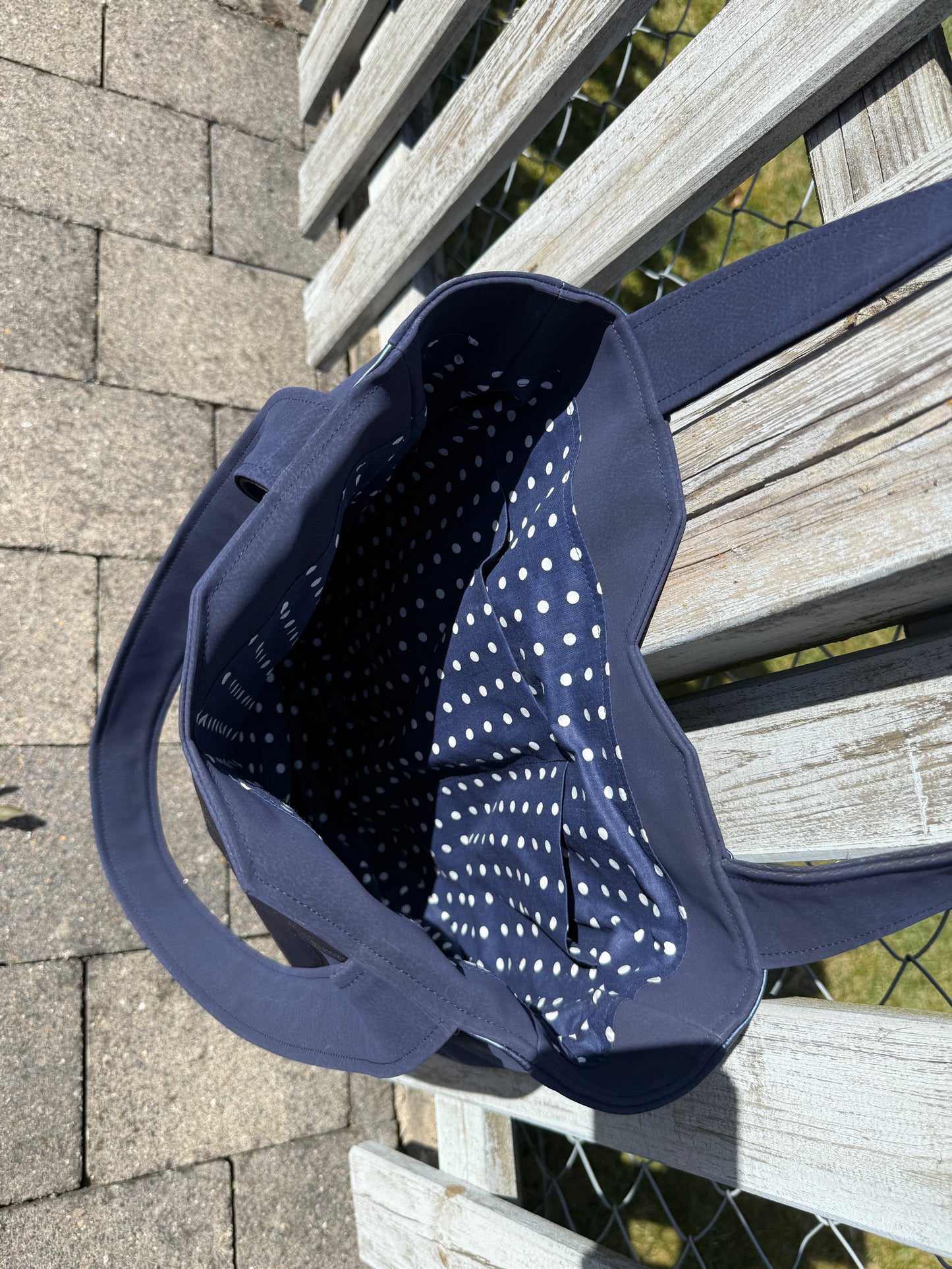 Popväska Shopper - Schnittmuster für einen Shopper