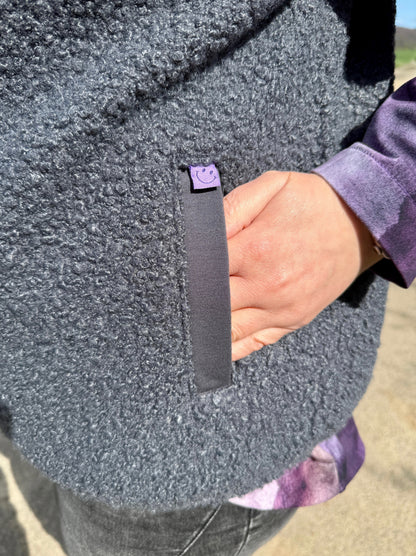 Vindskydd  Oversized Weste in drei Längen