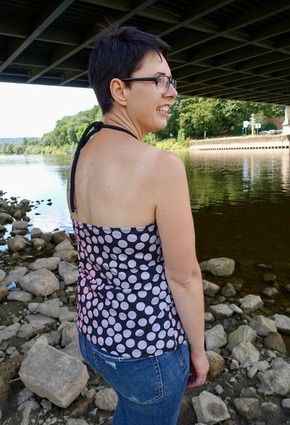 Solgudinna -  Neckholder Sommertop Gr. 30-50