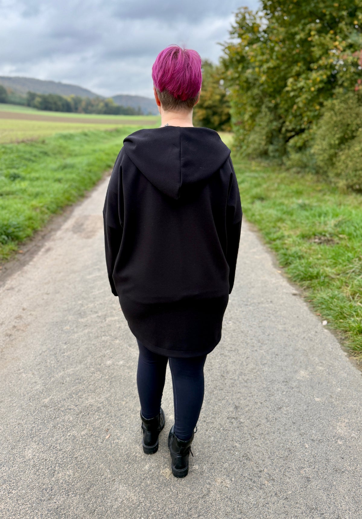 Tulpan - Oversized Cardigan &amp; Kuscheldecke to go