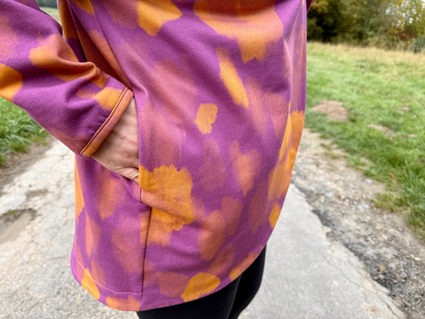 Tulpan - Oversized Cardigan & Kuscheldecke to go