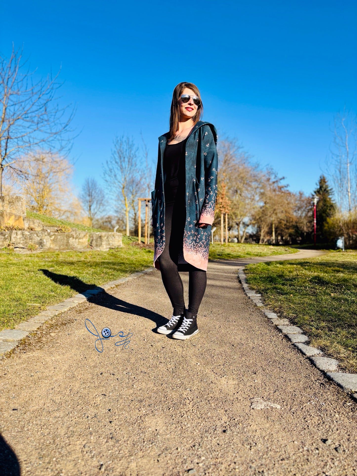 Harpljud - Sweatjacke Gr. 30-50