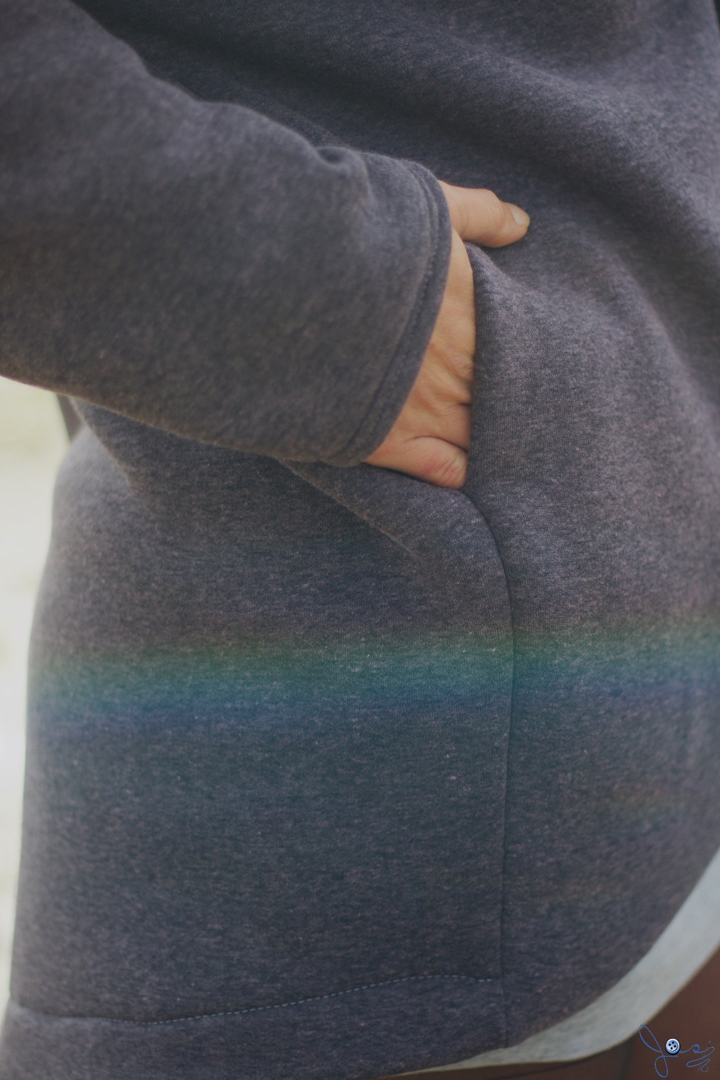 Tulpan - Oversized Cardigan & Kuscheldecke to go