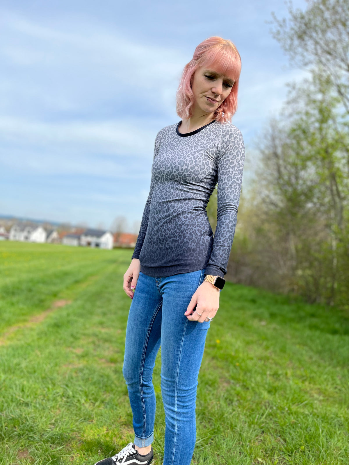 Kullerbytta - Basic Shirt mit besonderer Ärmellösung Gr. 30-50