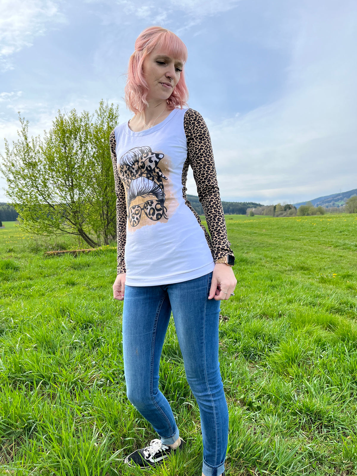 Kullerbytta - Basic Shirt mit besonderer Ärmellösung Gr. 30-50